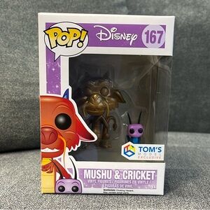Funko Disney Mushu & Cricket #167